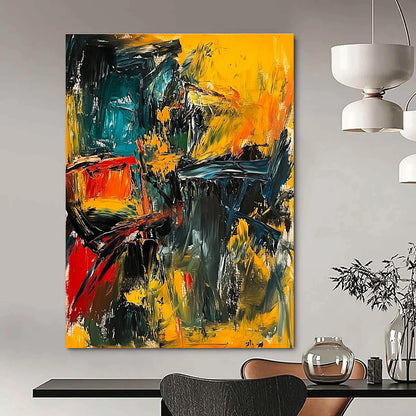 Expressive Abstract Composition for Modern Art Gallery & Urban Loft STSC553