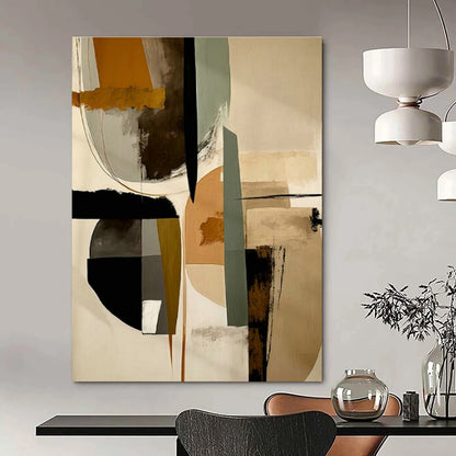 Abstract Geometric Collage for Creative Studio & Urban Loft Apartment DLZ1633