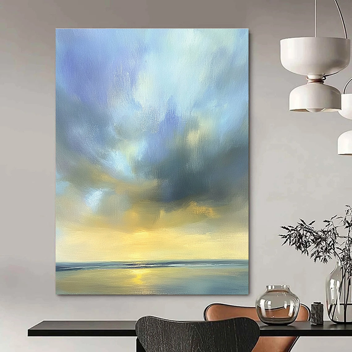 Soft Cloudy Sky for Minimalist Bedroom & Art - Inspired Café STSC201