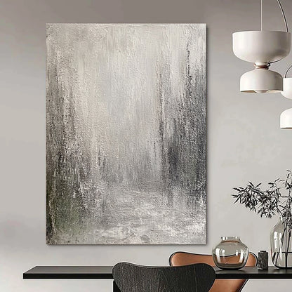 Gray Textured Abstract for Modern Minimalist Lounge & Art Gallery Installation STSC487