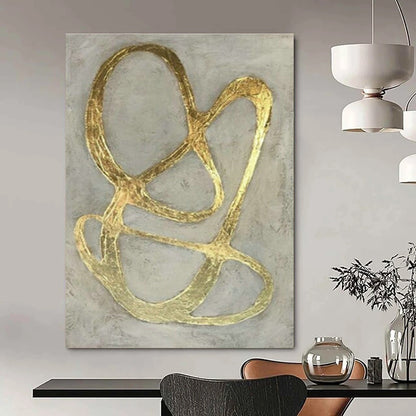 Modern Black - White Abstract Art for Hotel Lobby & Home Library DLZ2001