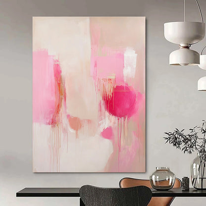Pink Drip Abstract for Luxury Bridal Suite & Feminine - Themed Spa STSC807
