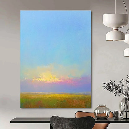 Colorful Sky and Field for Bohemian Café & Art - Loving Home STSC888