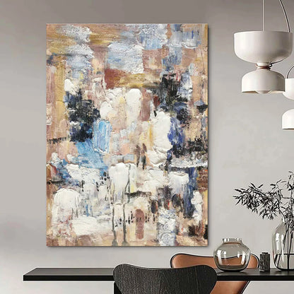 Color - Blended Abstract Art for Bohemian Café & Creative Studio DLZ1310
