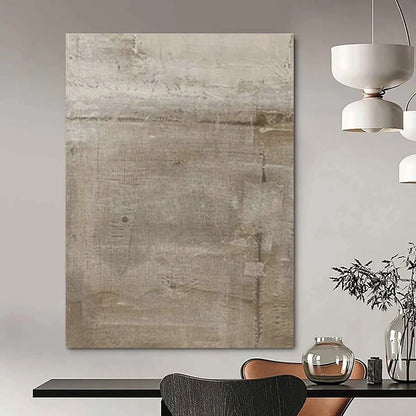 Light Brown Textured Art for Bohemian Living Room & Rustic Art Studio DLZ1877
