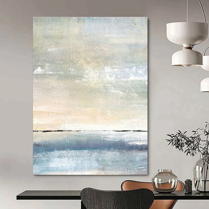 Soft - Colored Seaside Abstract for Relaxing Bathroom & Coastal - Style Balcony DLZ0868