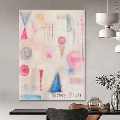 Victory Abstract for Inspirational Classroom & Sports Team Locker Room STSC1205