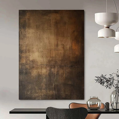 Brown - Toned Abstract Art for Rustic - Themed Whiskey Bars DLZ0179