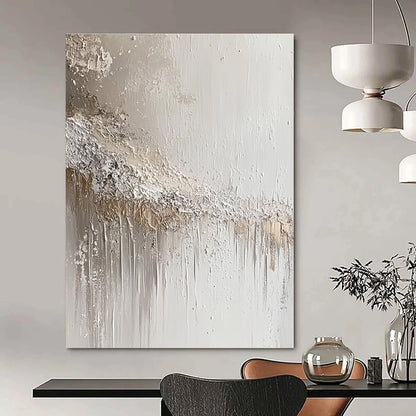 Textured White and Beige Abstract for Minimalist Home & Spa Retreat STSC843