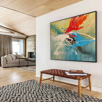 Color Splash Abstract Art for Creative Agency Breakout Zones DLZ3227