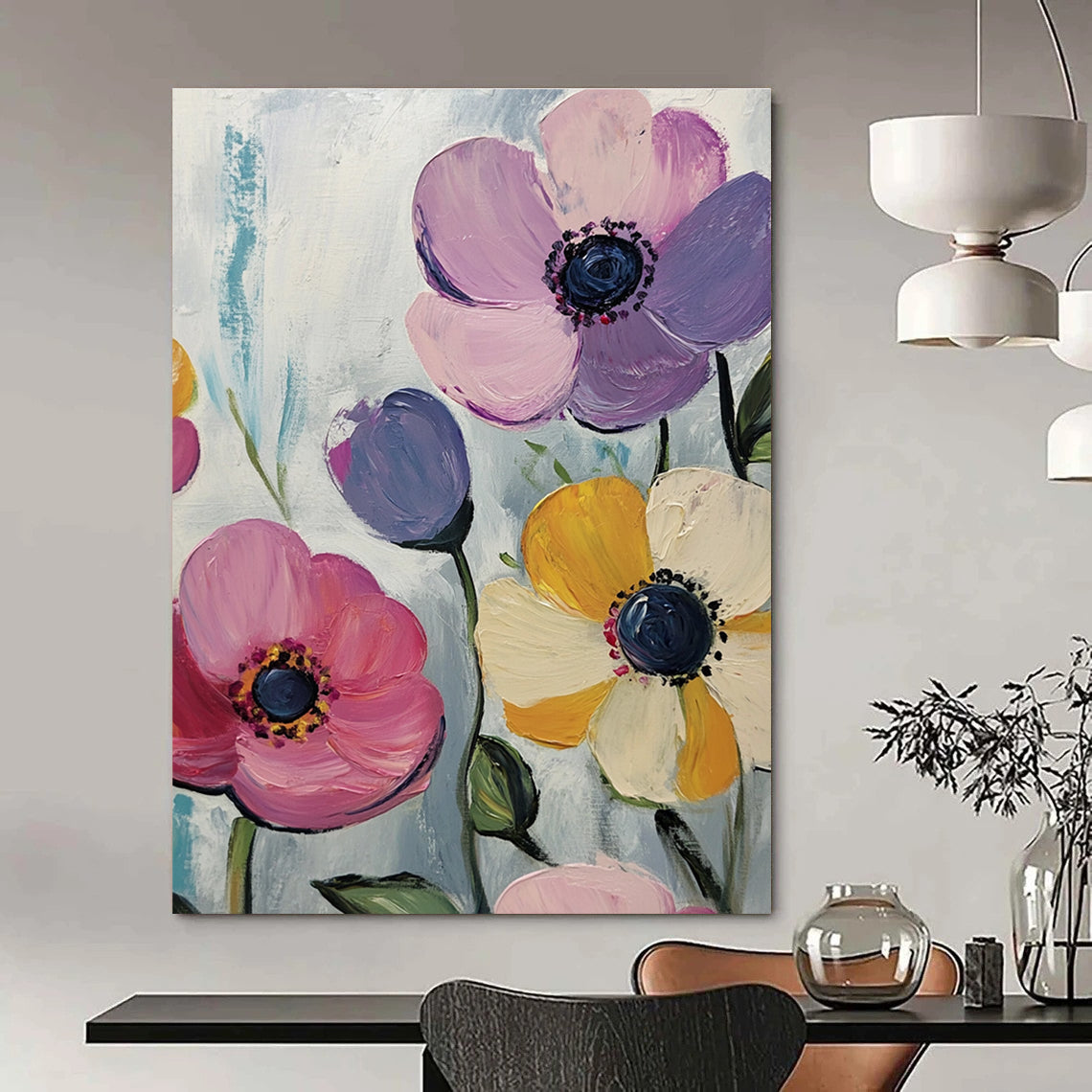 Soft Flower Close - Up for Romantic Bedroom & Delicate Floral Boutique STSC999