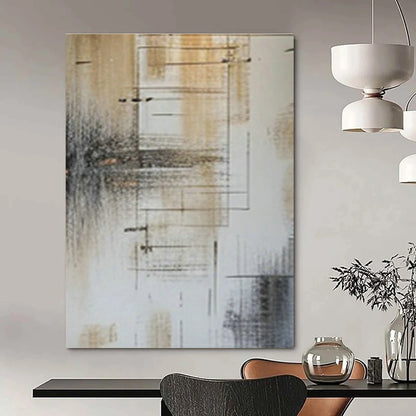Line - Geometric Abstract Art for Tech - Startup Office & Modern Art Café DLZ0986