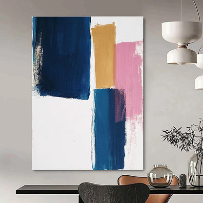 Colorful Abstract Blocks Art for Creative Studio & Playful Kids’ Room STSC1343