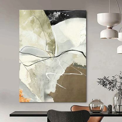 Line - Interwoven Abstract Art for Modern Office & Art Gallery DLZ1244
