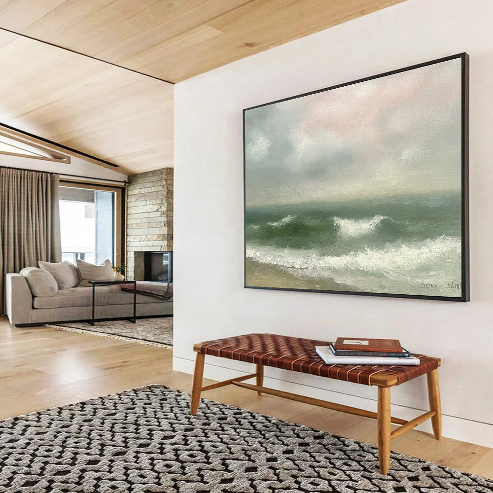 Peaceful Seaside Art for Coastal Home & Nautical Office SC565