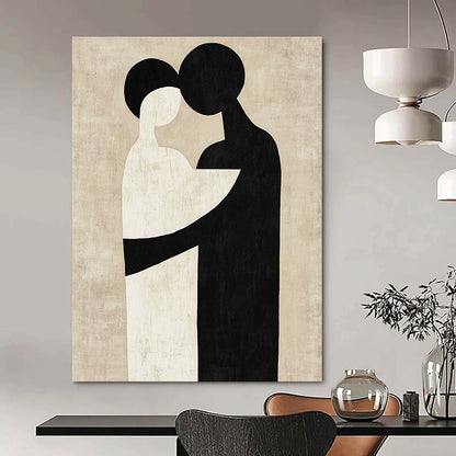 Abstract Embrace for Romantic Bedroom & Wedding Venue STSC473