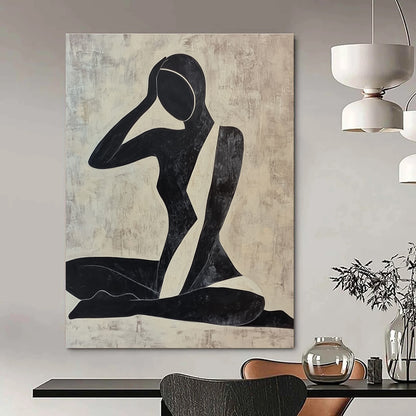 Minimalist Figurative Art for Zen Space & Contemporary Gallery STSC012
