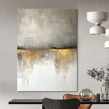 Grey and Gold Abstract for Luxury Living Room & High - End Hotel Lobby STSC410