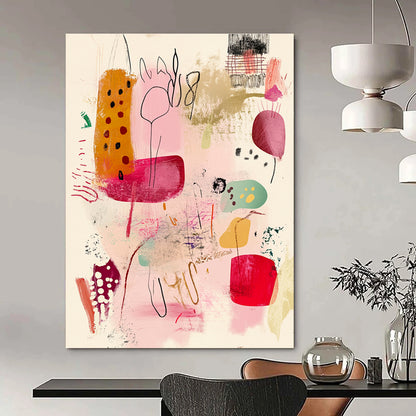 Colorful Abstract Shapes for Bohemian Café & Playful Kids’ Area STSC1193