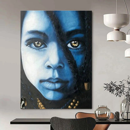 Portrait Oil Painting for Cultural Art Exhibition & Personal Home Family Room DLZ1609