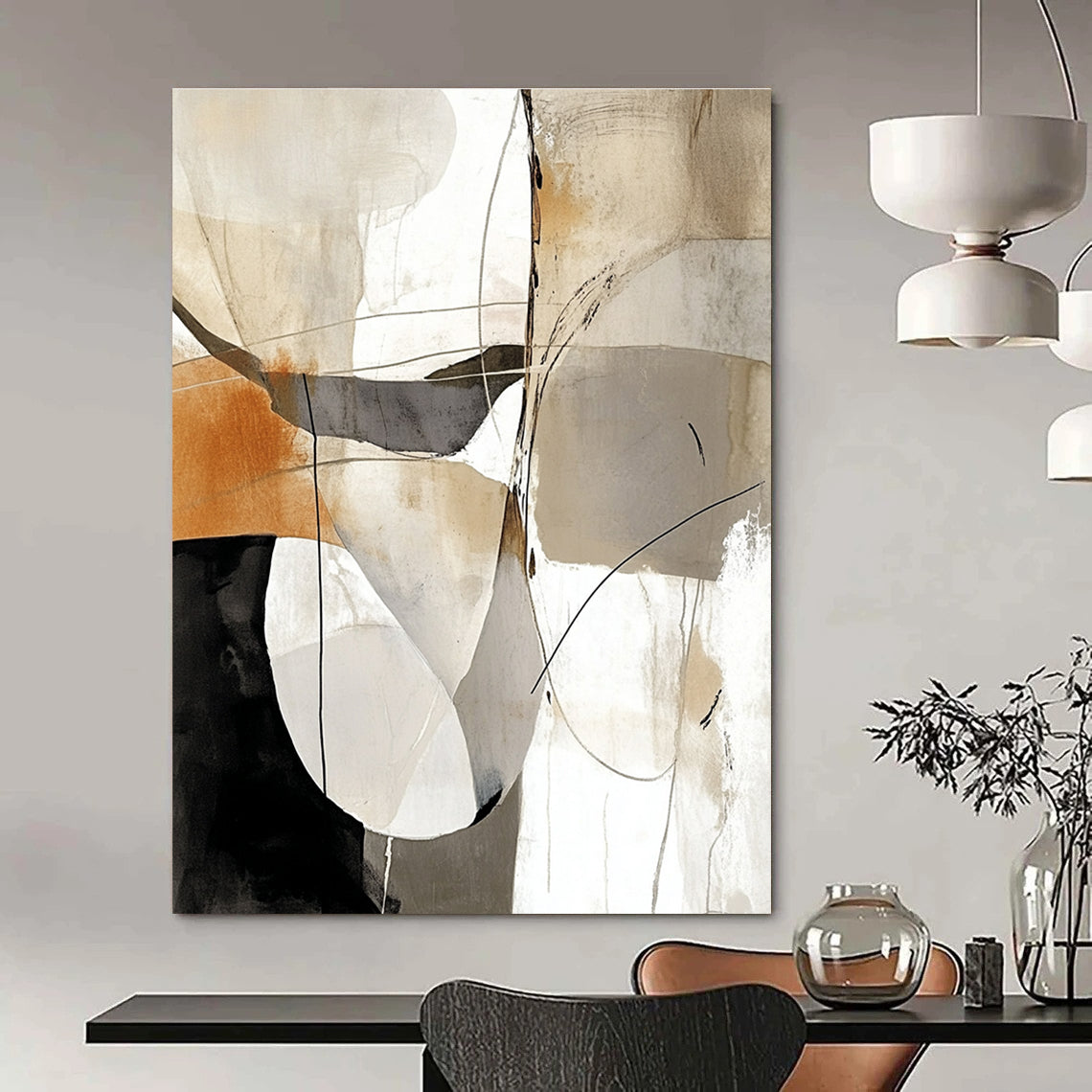 Abstract Lines and Shapes for Creative Studio & Modern Art Gallery STSC438