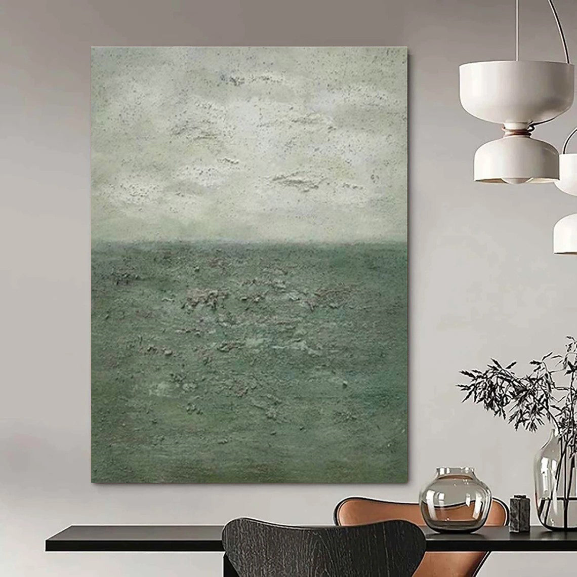 Textured Sea and Sky Art for Nautical - Themed Restaurant & Coastal Art Gallery DLZ2204