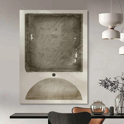 Textured Grey & Black Art for Industrial - Style Lounge & Art - Driven Workplace DLZ1369