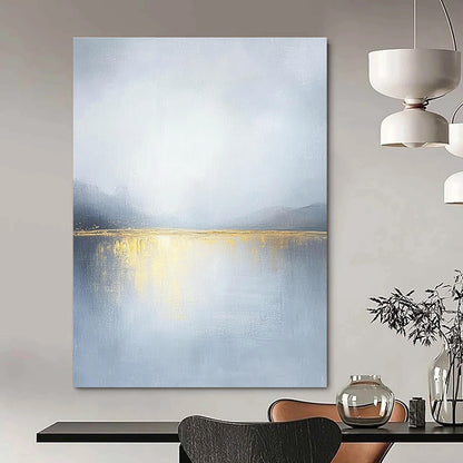 Minimalist Golden Lake for Serene Bedroom & Luxury Spa Retreat STSC271