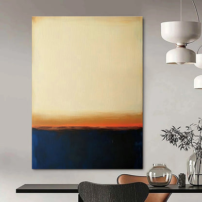 Yellow - Orange - Red Abstract Art for Living Room & Sunroom DLZ0457