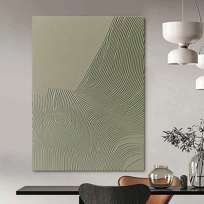 Textured Wave Patterns for Modern Minimalist Living Room & Architectural Design Studio STSC998