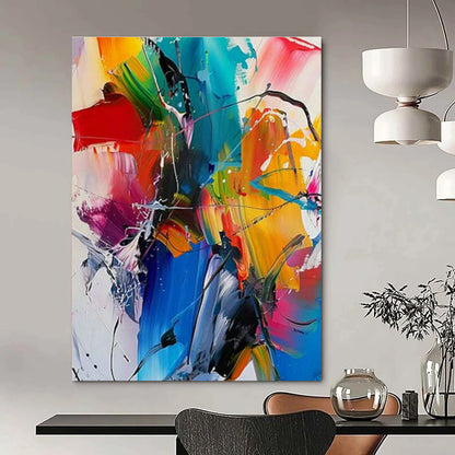 Vivid Abstract Painting 2 for Living Room & Studio DLZ0357