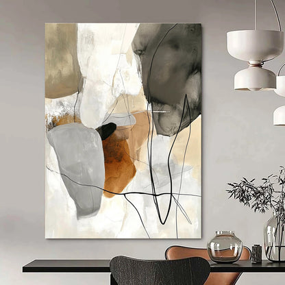 Abstract with Black Lines for Creative Agency & Modern Art Studio STSC798