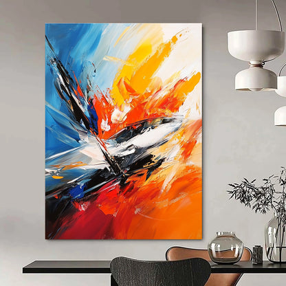 Dynamic Colorful Abstract Art for Studio & Lounge STSC703