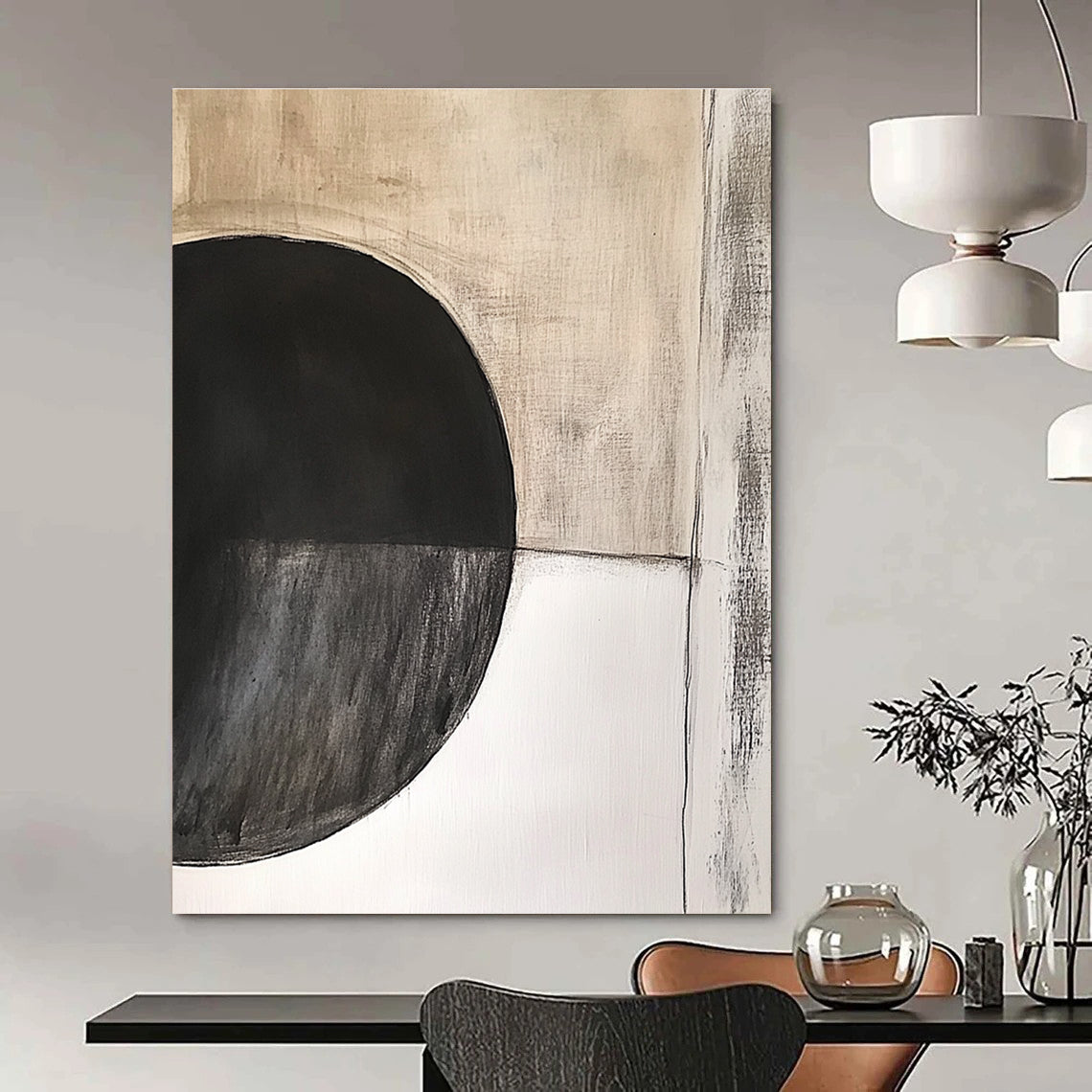 Subtle Minimalist Art for Library & Conservatory STSC664