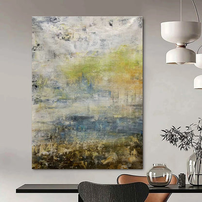 Multi - Color Textured Abstract Art for Art Gallery & Home Studio DLZ0571