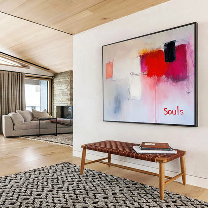 Abstract “Souls” Art for Contemporary Art Gallery & Spiritual - Themed Café SC139