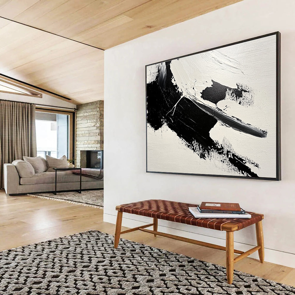 Edgy Abstract Art for Industrial Loft & Modern Office SC574