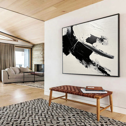 Edgy Abstract Art for Industrial Loft & Modern Office SC574