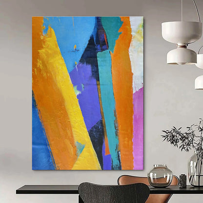 Colorful Geometric Abstract Art for Modern Living Room & Creative Office DLZ1350