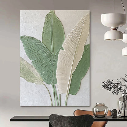Tropical Relief Art for Beach House & Jungle - Themed Café STSC001