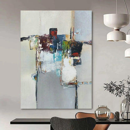 Colorful Geometric Abstract for Urban Loft Studio & Modern Art Gallery Pop - Up DLZ0924