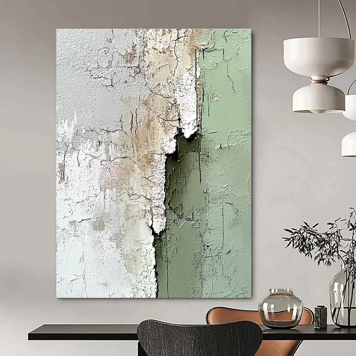 Cracked Wall Texture for Industrial - Chic Loft & Art Gallery Foyer STSC384