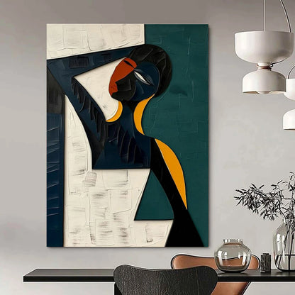 Abstract Figure Art for Creative Studio & Art - Centric Home DLZ2166