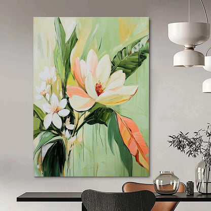 Floral Bouquet on Green for Florist Shop & Feminine Bedroom STSC1142