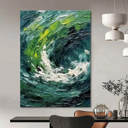 Abstract Swirl Art for Modern Art Gallery & Coastal Spa Retreat DLZ1412