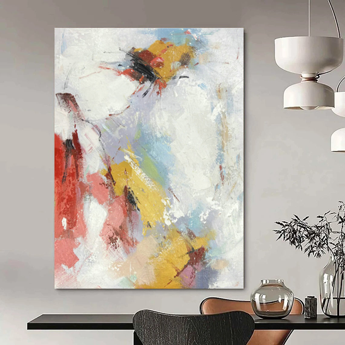 Colorful Light - Color Abstract Art for Living Room & Bedroom DLZ0469