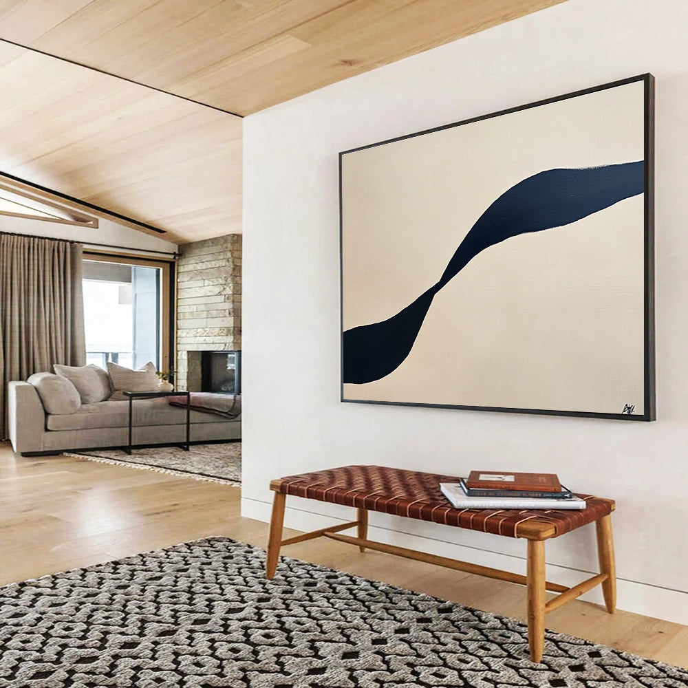 Sleek Minimalist Art for Scandinavian Home & Modern Gallery SC587