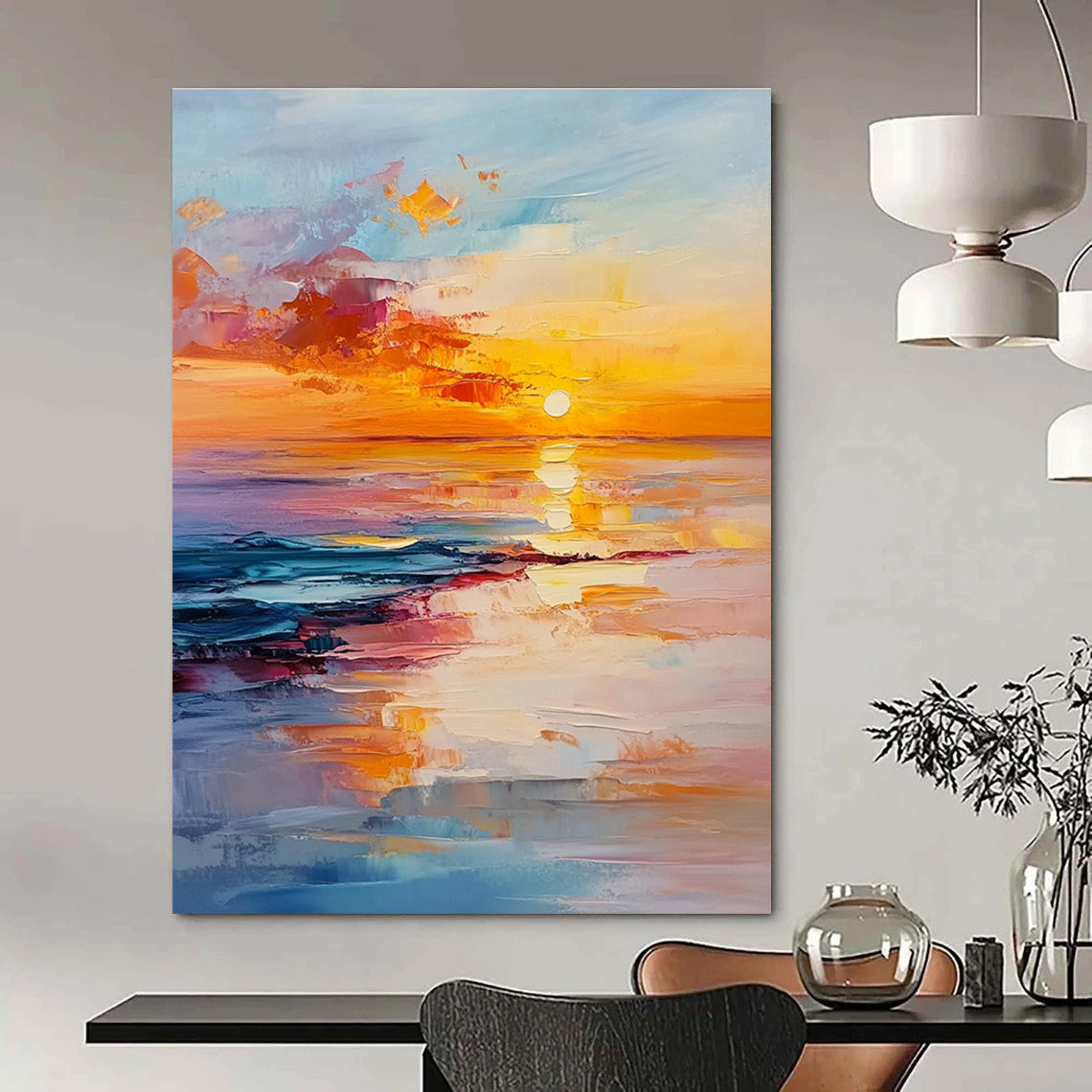 Sea Sunset 3 for Luxury Yacht Club & Fine Art Gallery STSC895