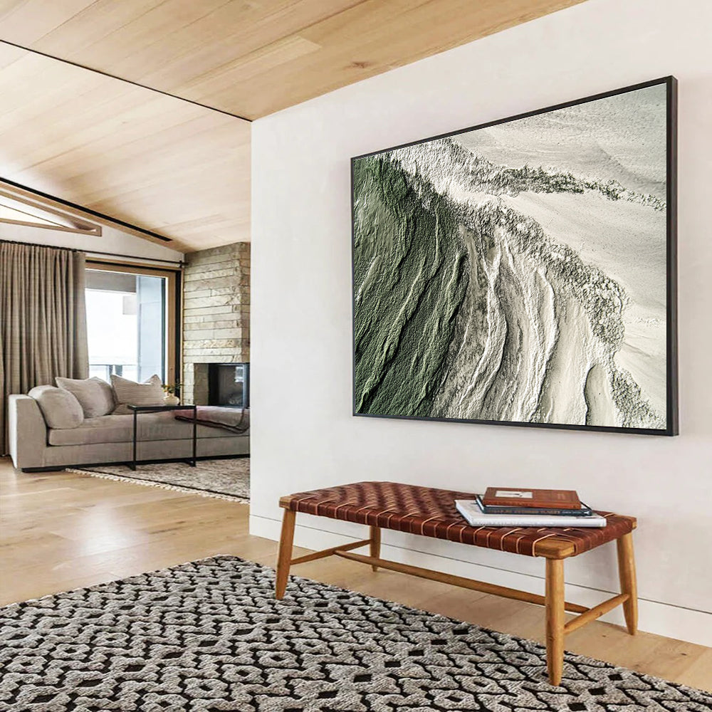 Nature - Inspired Texture Art for Spa & Coastal Home SC577
