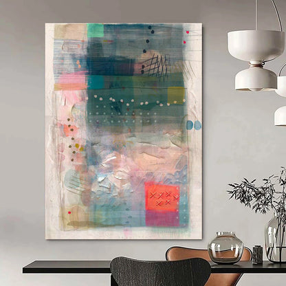 Colorful Abstract Art for Creative Agency Conference Rooms DLZ0156